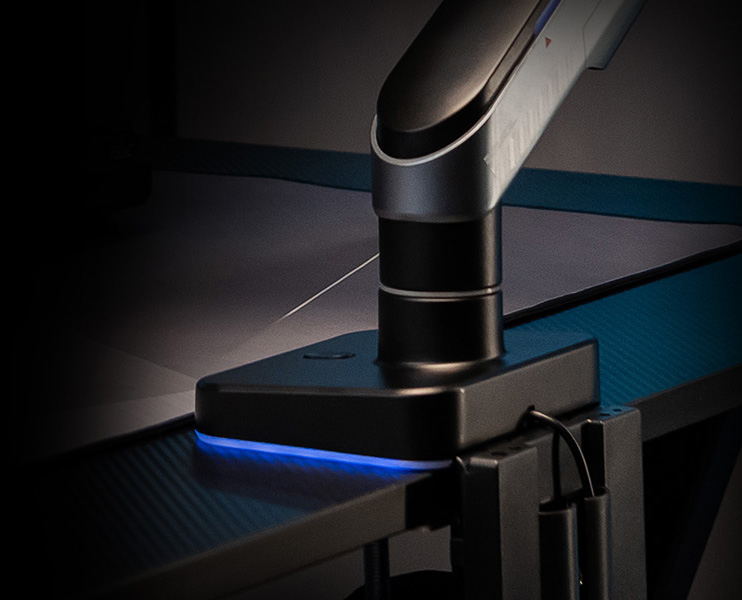 MSI MPG MT201R V2 Premium RGB Single Monitor Stand Arm