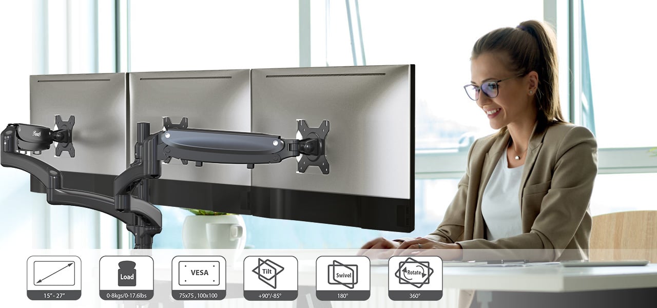 Rosewill Triple Monitor Mount