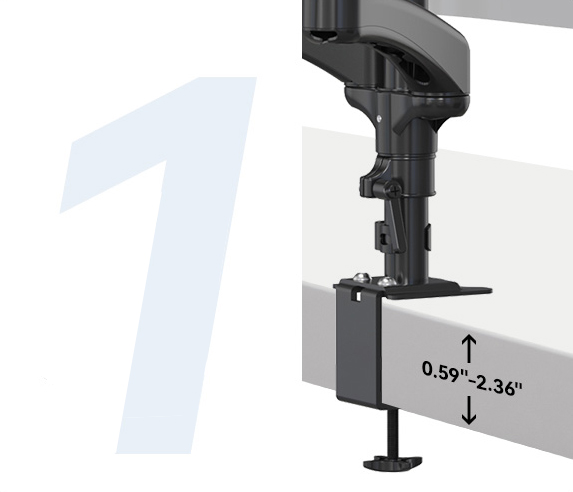 Rosewill Triple Monitor Mount