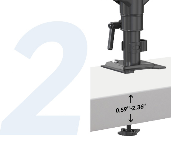 Rosewill Triple Monitor Mount