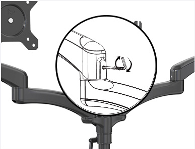 Rosewill Triple Monitor Mount