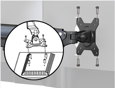 Rosewill Triple Monitor Mount