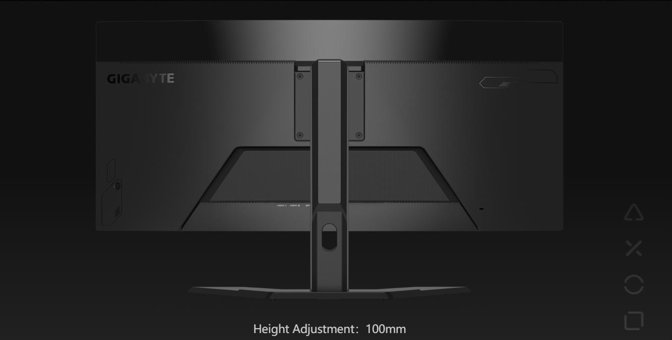 GIGABYTE G34WQCP Curved Gaming Monitor