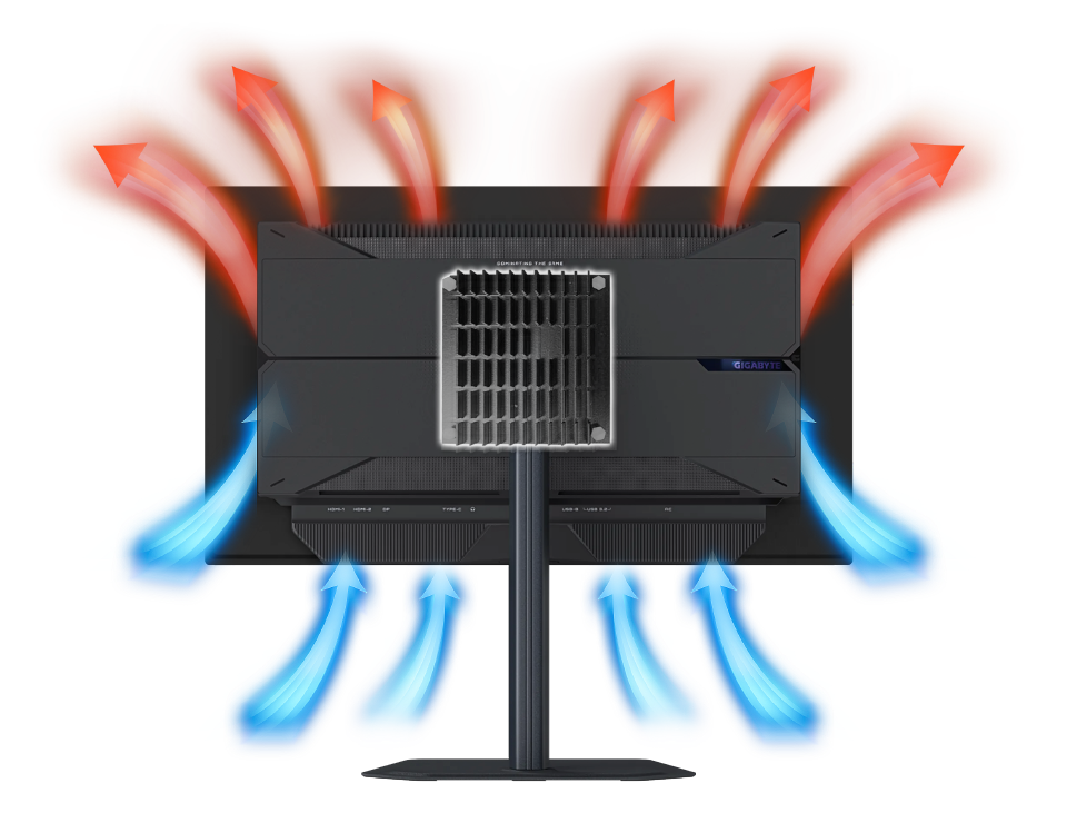 GIGABYTE MO27U2 QD-OLED Gaming Monitor