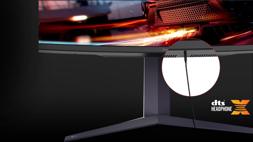 LG 45GR65DC-B Ultragear Curved Gaming Monitor