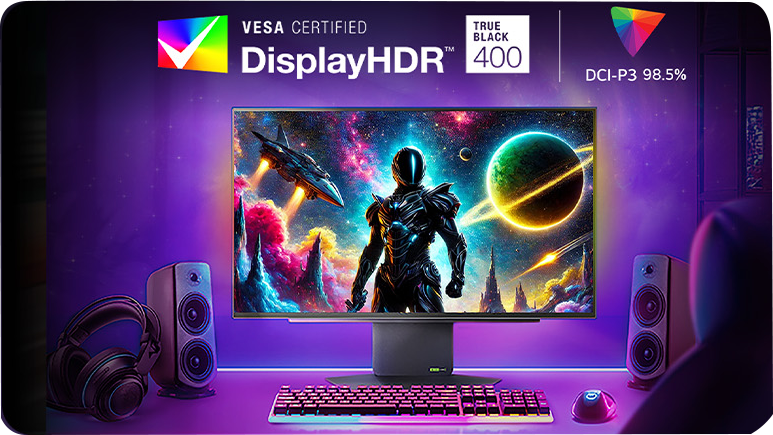 LG UltraGear OLED QHD Gaming Monitor