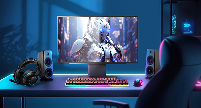 LG UltraGear OLED QHD Gaming Monitor