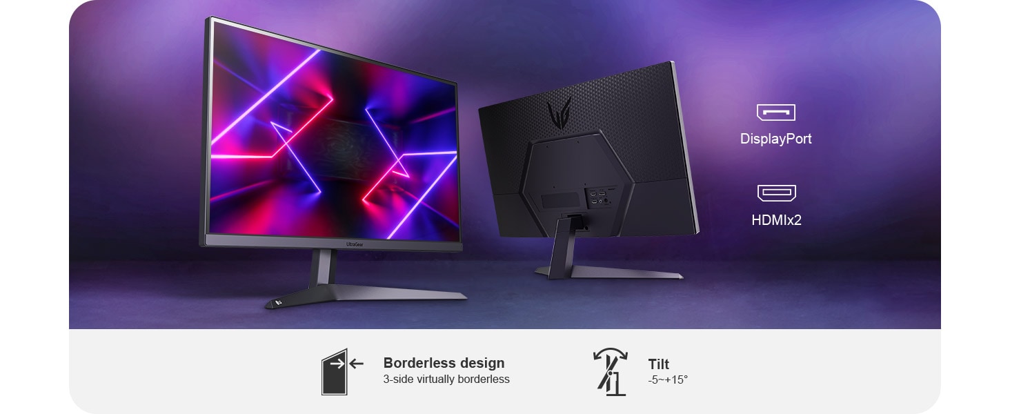 LG 24GS50FX-B Monitor