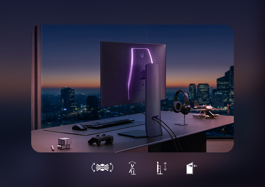 LG 32GX870A-B OLED UHD Gaming Monitor