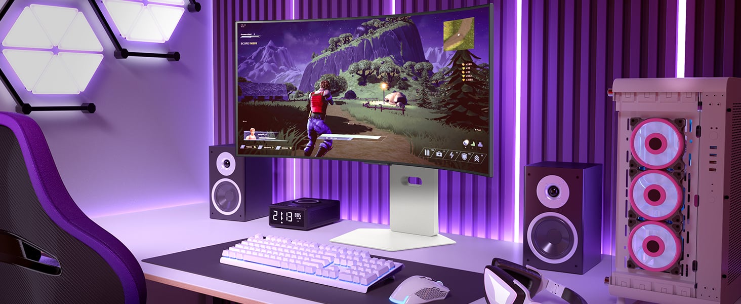 LG UltraGear 34GX90SA-W.AUS Gaming Monitor