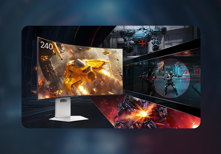 LG UltraGear 34GX90SA-W.AUS Gaming Monitor