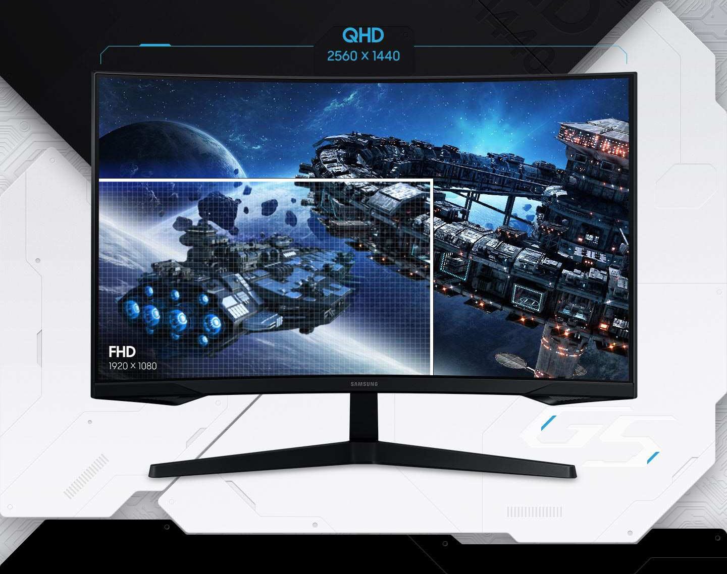 SAMSUNG Odyssey G5 Premium Curved Gaming Monitor