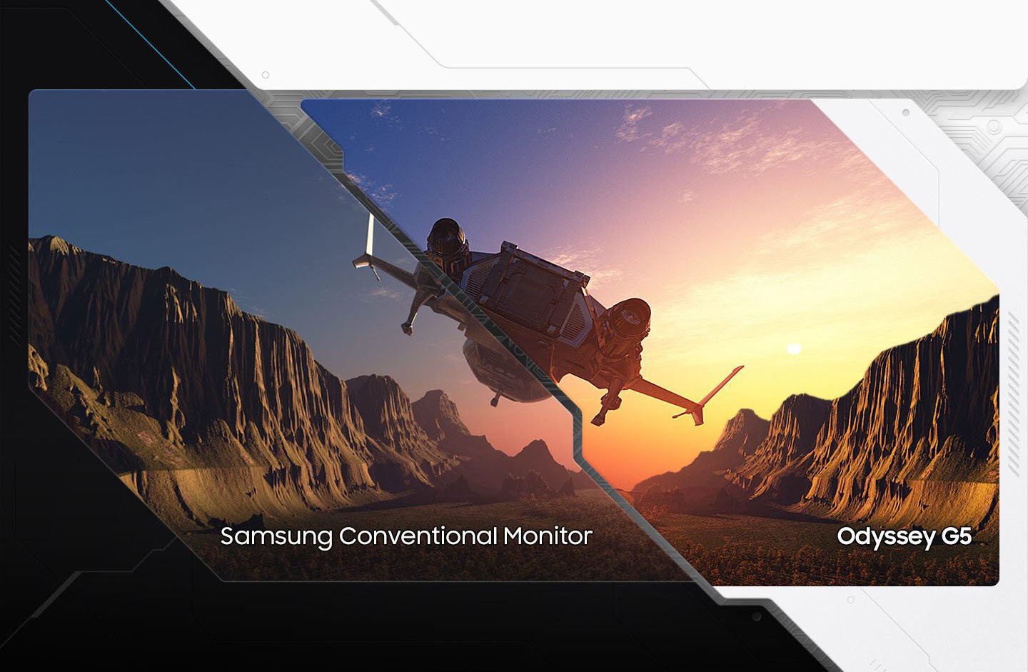 SAMSUNG Odyssey G5 Premium Curved Gaming Monitor