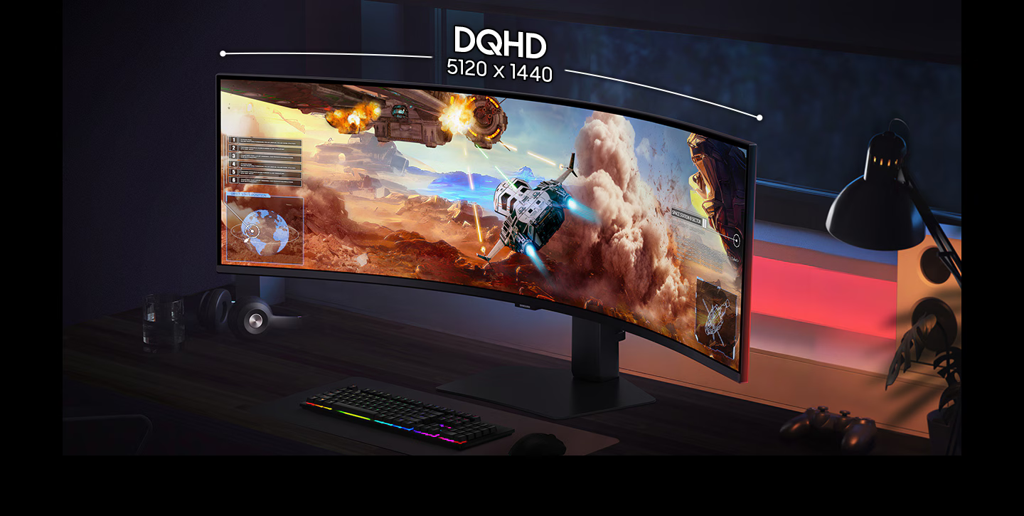 Samsung Odyssey G9 G91F DQHD 144Hz Gaming Monitor