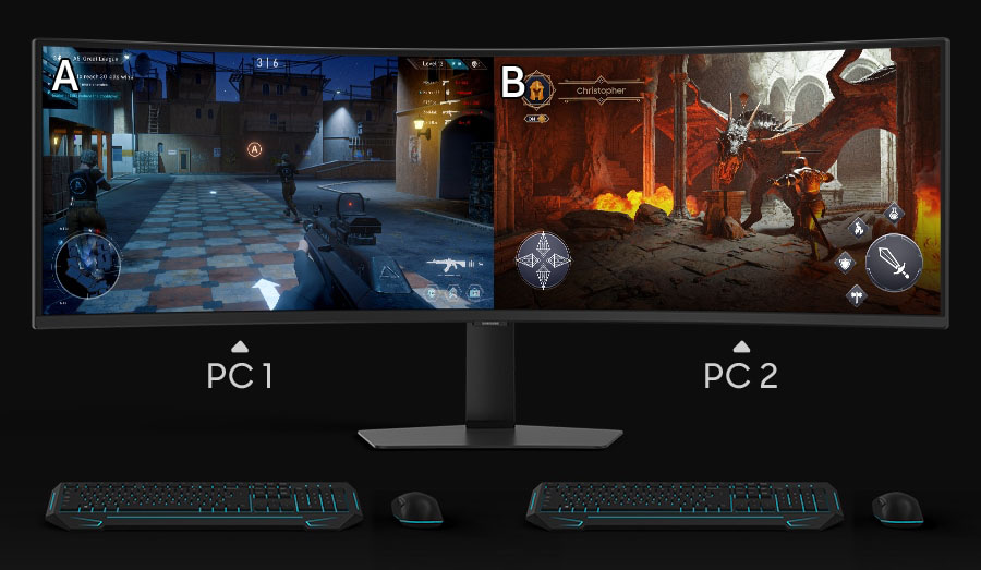 Samsung Odyssey G9 G91F DQHD 144Hz Gaming Monitor