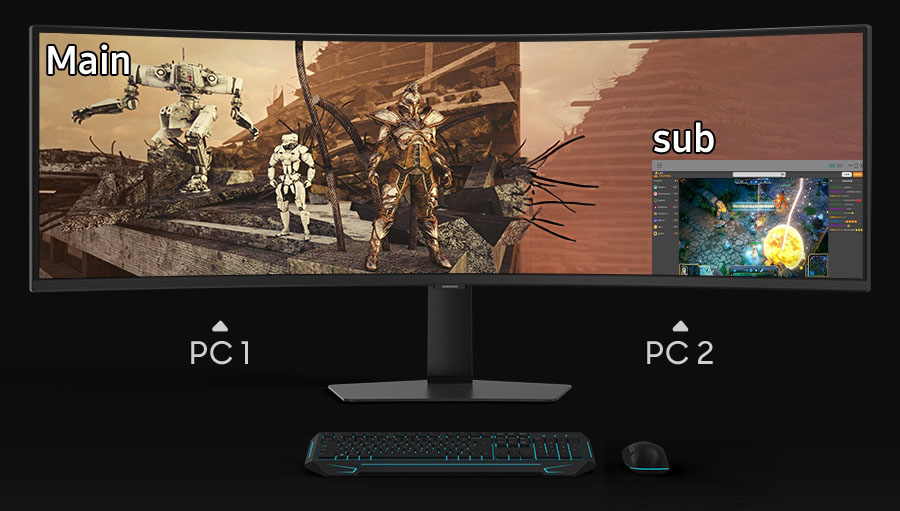 Samsung Odyssey G9 G91F DQHD 144Hz Gaming Monitor