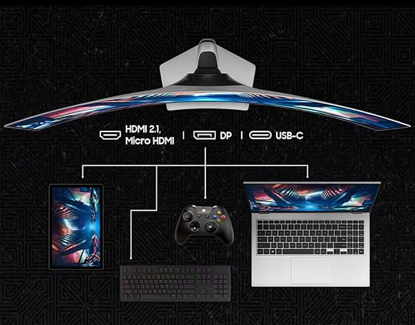 Samsung Odyssey OLED G9 (G91SD) Curved Gaming Monitor
