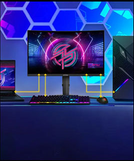 MSI MPG 275CQRXF Computer Monitor