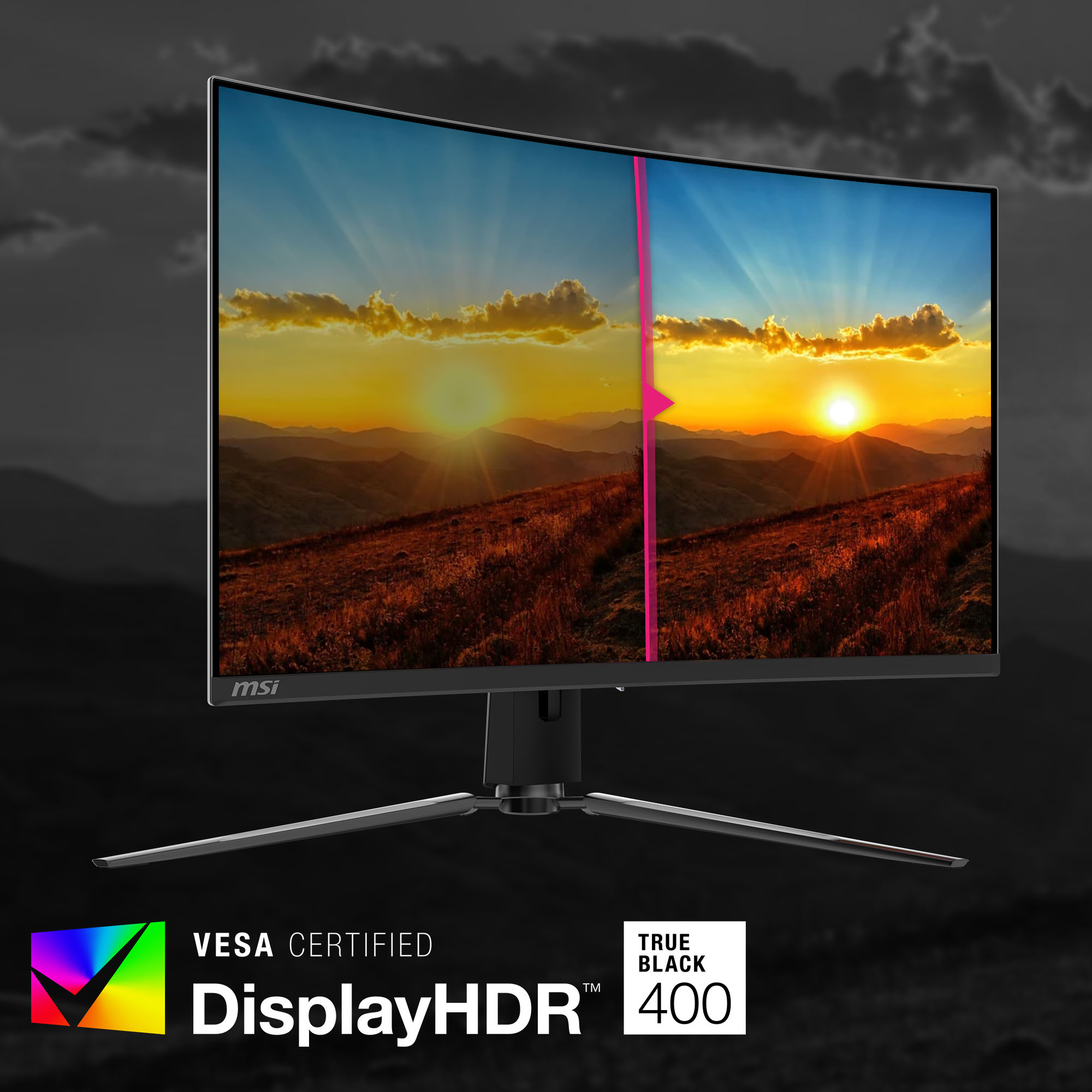 MSI MPG 321CURX QD-OLED Gaming Monitor