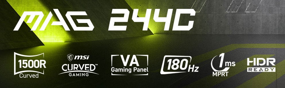 MSI MAG 244C Gaming Monitor