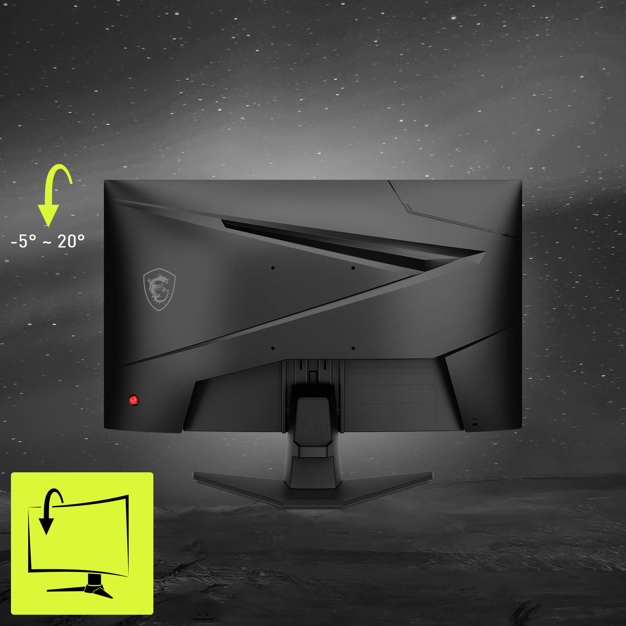 MSI MAG 244C Gaming Monitor