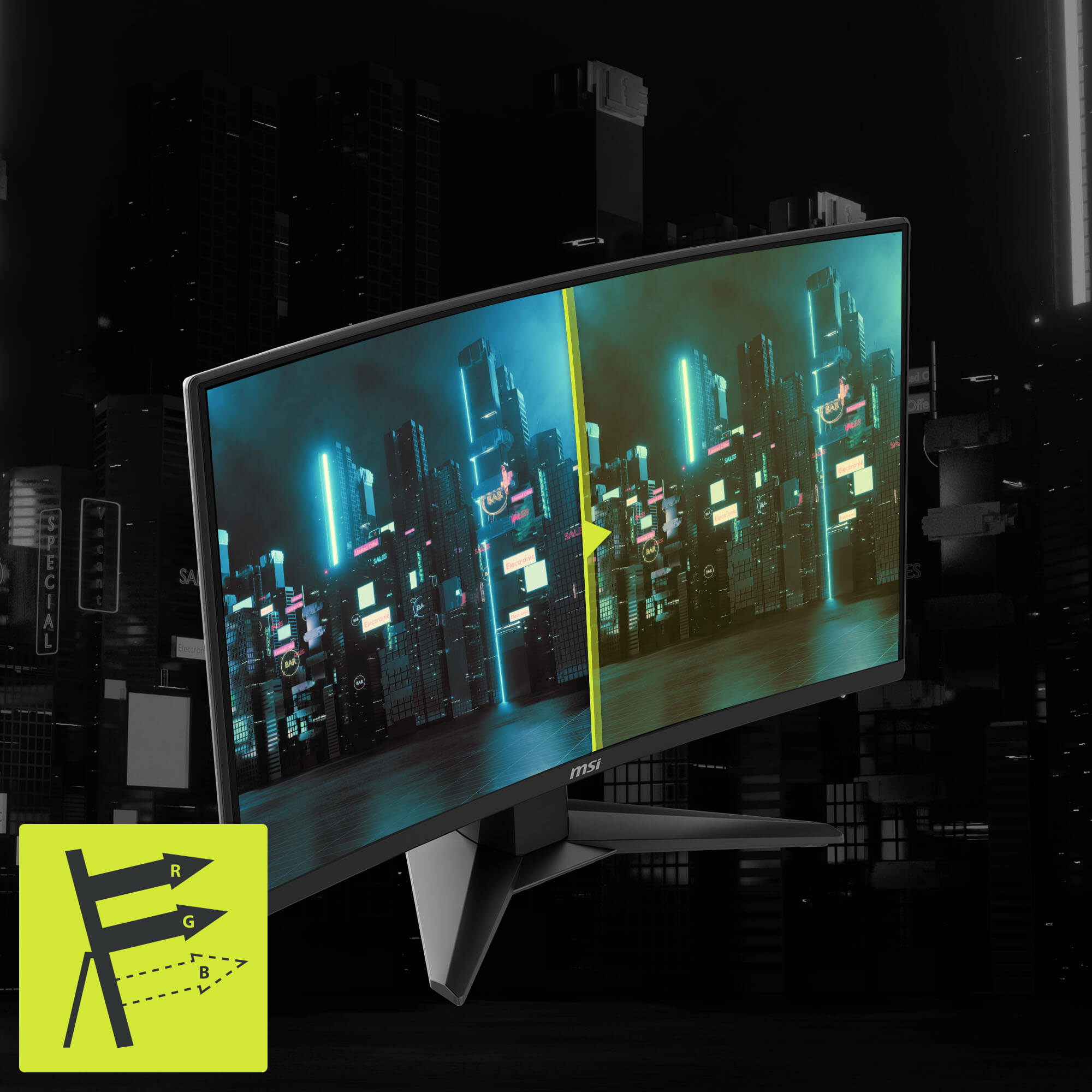 MSI MAG 242C Gaming Monitor