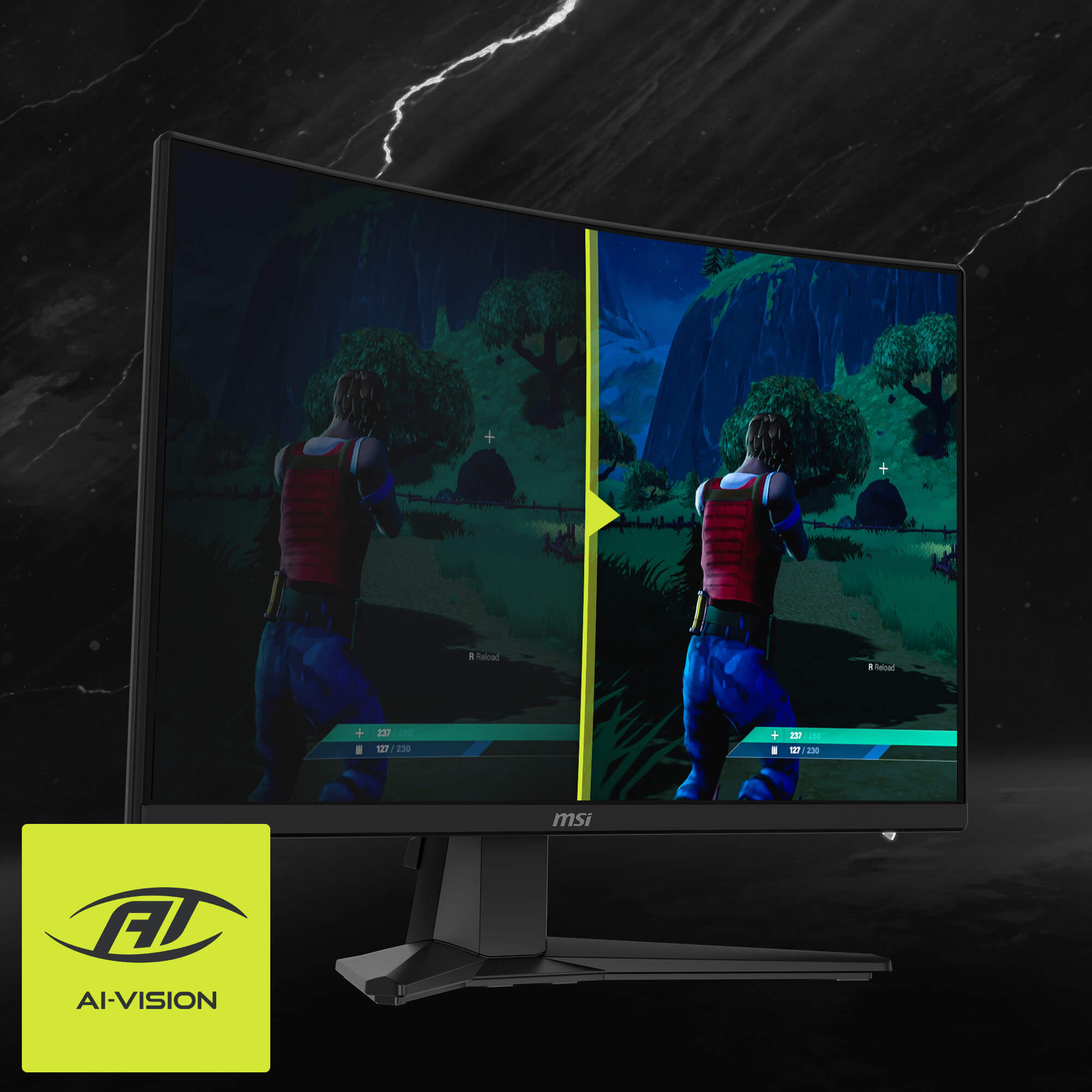 MSI MAG 242C Gaming Monitor