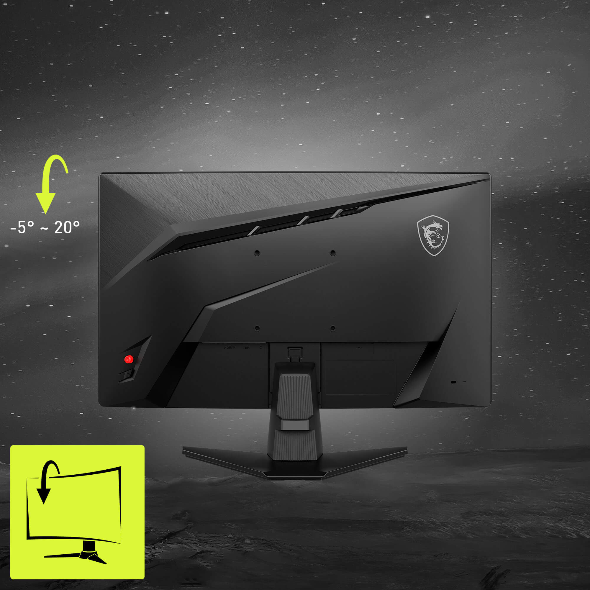 MSI MAG 242C Gaming Monitor