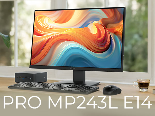 MSI PRO MP243L E14 Gaming Office Monitor