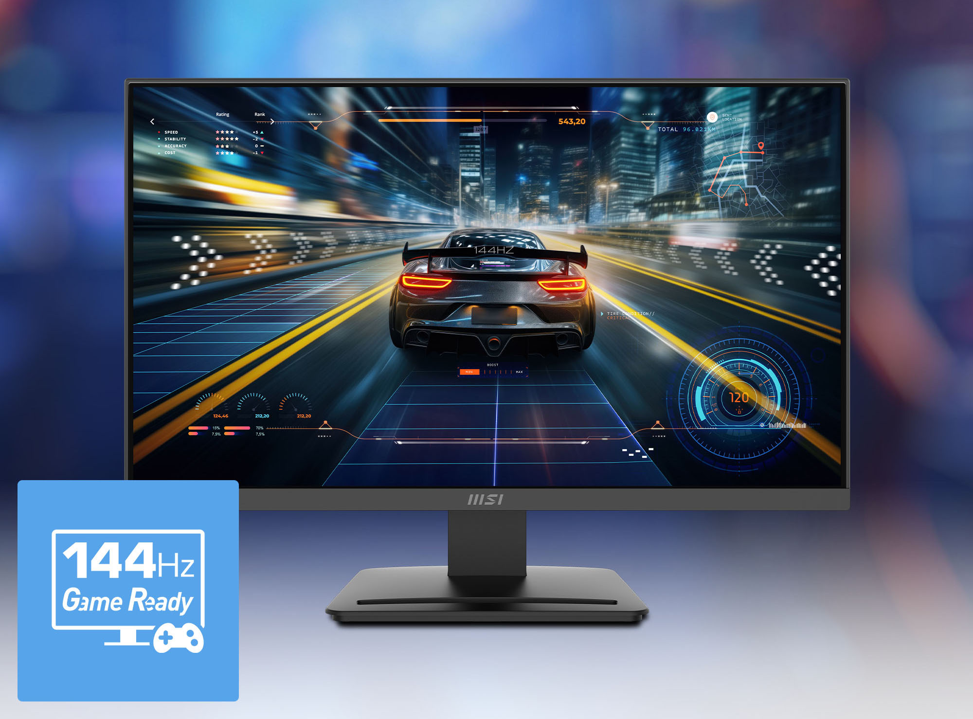 MSI PRO MP243L E14 Gaming Office Monitor