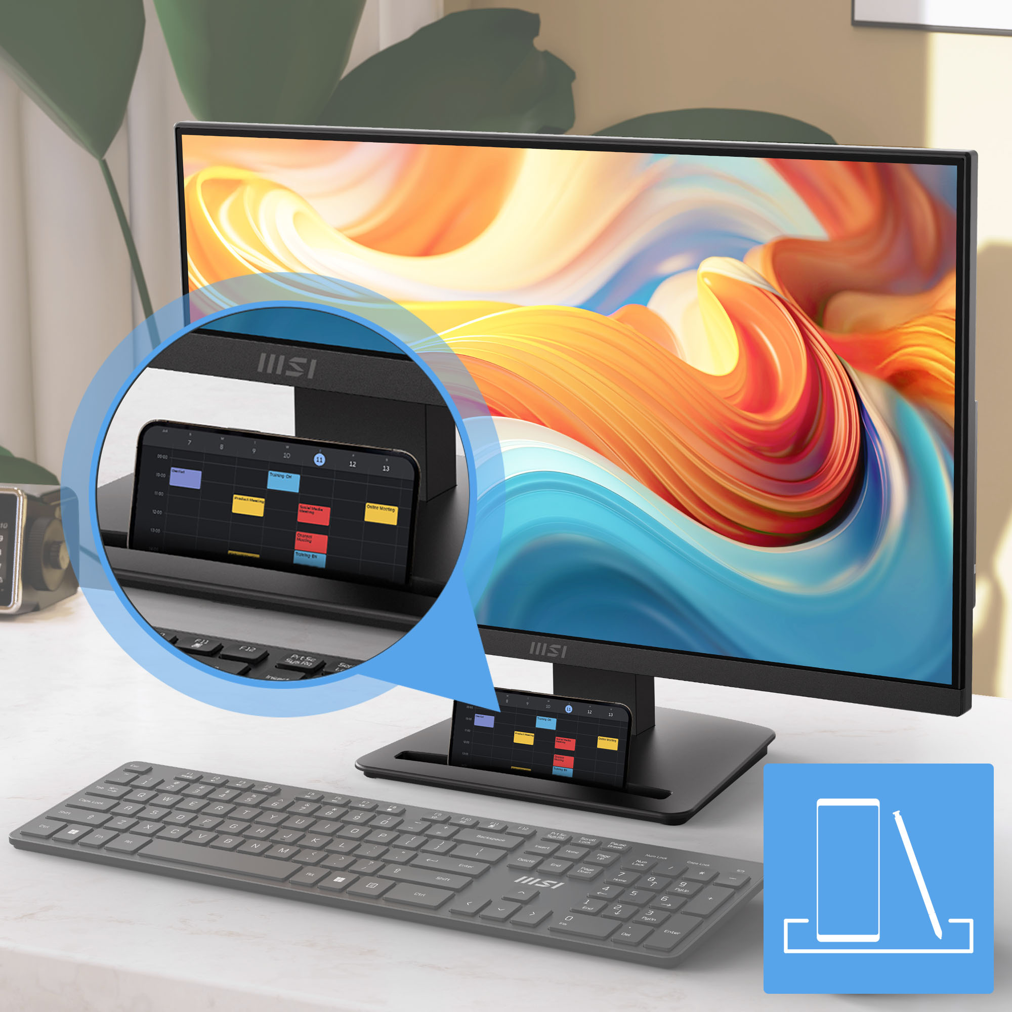MSI PRO MP243L E14 Gaming Office Monitor