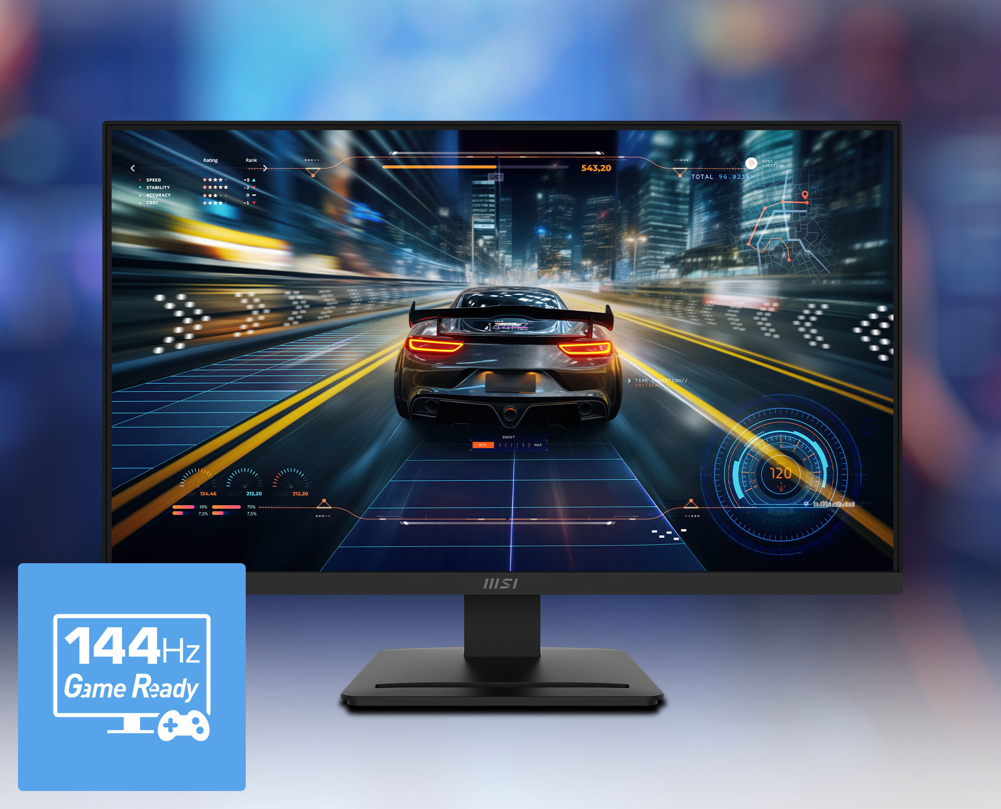 MSI PRO MP273L E14 Gaming Office Monitor