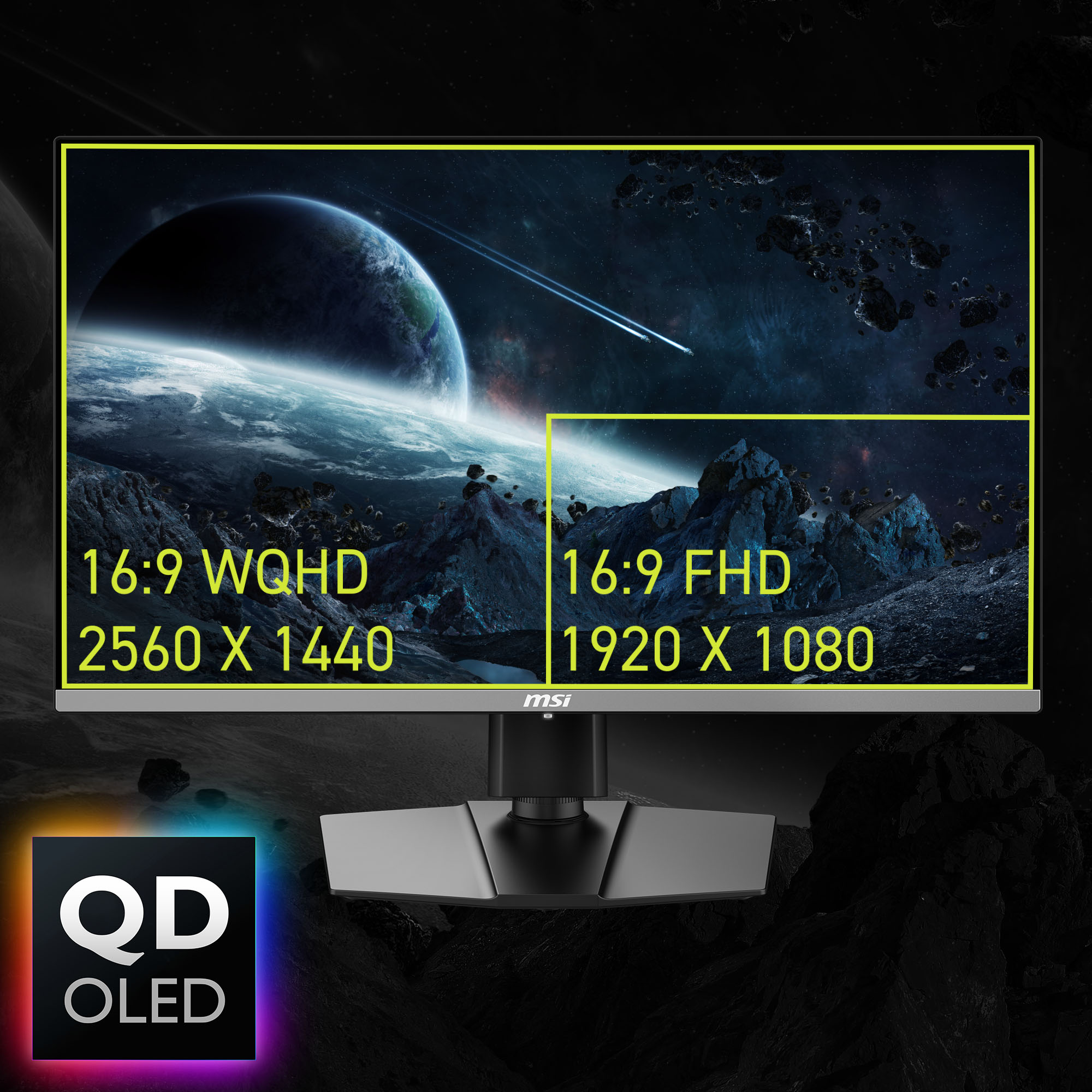MSI MAG 272QP QD-OLED X50 Gaming Monitor