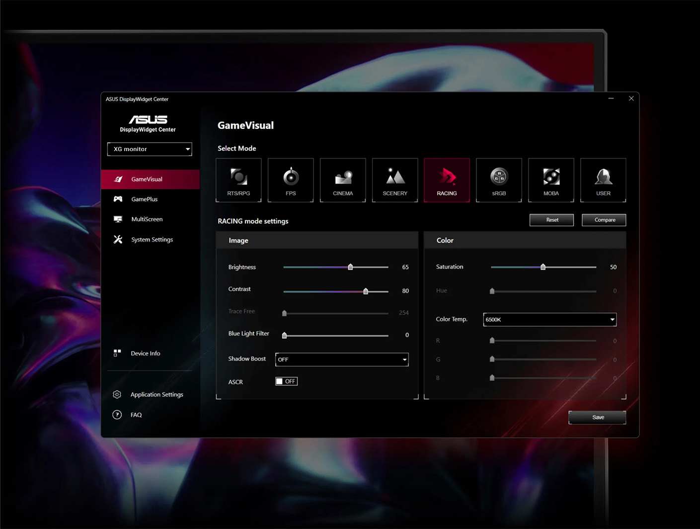 ASUS ROG Strix XG32WCS Gaming Monitor