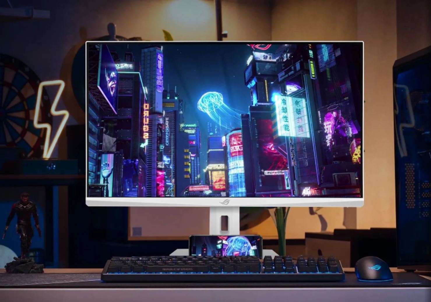 ASUS ROG Strix 4K HDR USB-C Gaming Monitor XG27UCG-W
