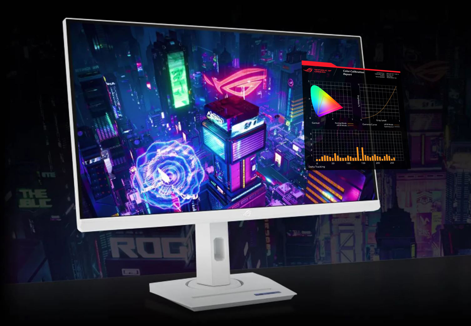 ASUS ROG Strix 4K HDR USB-C Gaming Monitor XG27UCG-W
