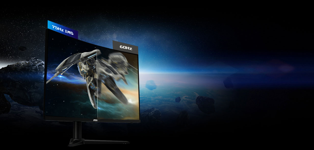 MSI 27" 75 Hz VA FHD Gaming Monitor FreeSync (AMD Adaptive Sync) 1920 x 1080 Optix G274CV 6 image