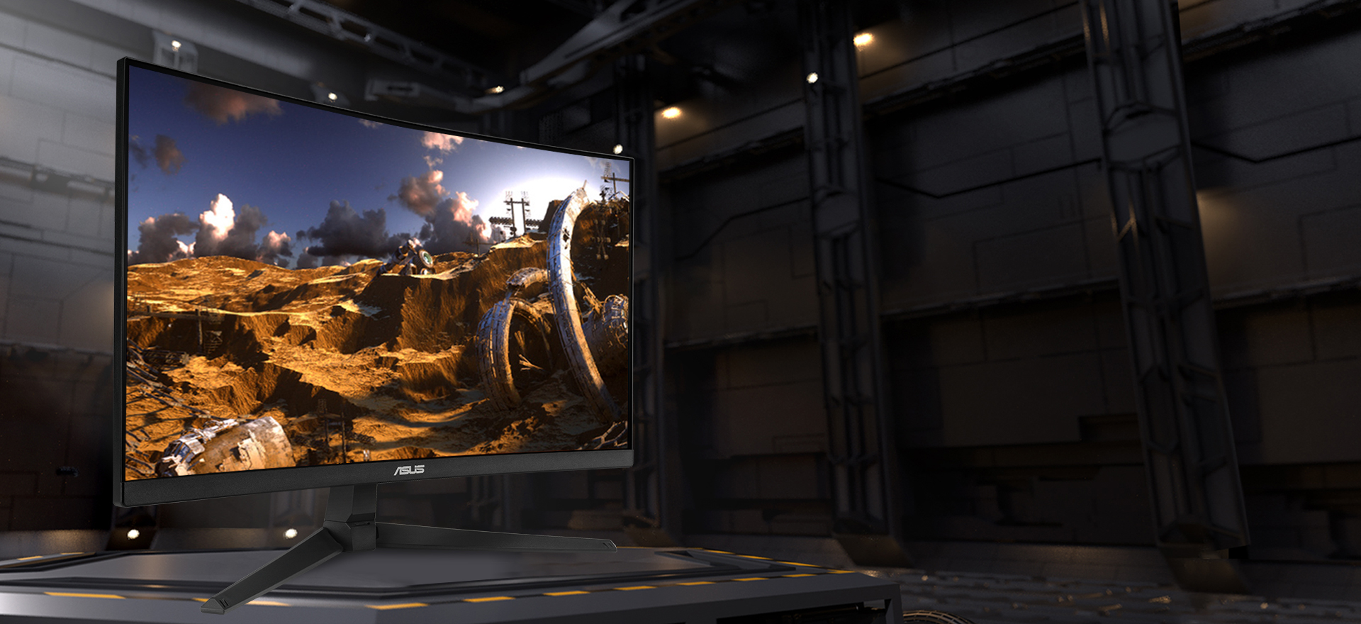 ASUS VG24VQ1BY TUF Gaming Curved Gaming Monitor