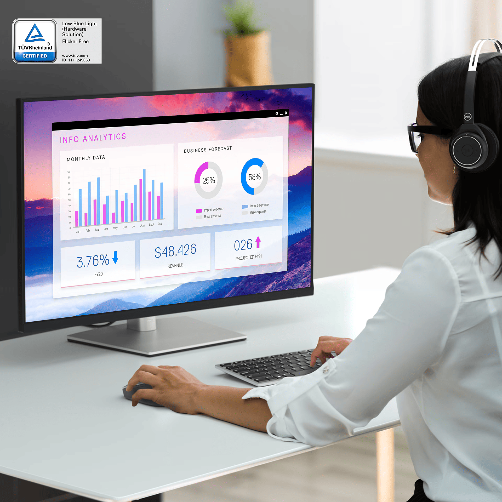 Dell P3223QE UHD LED LCD Monitor