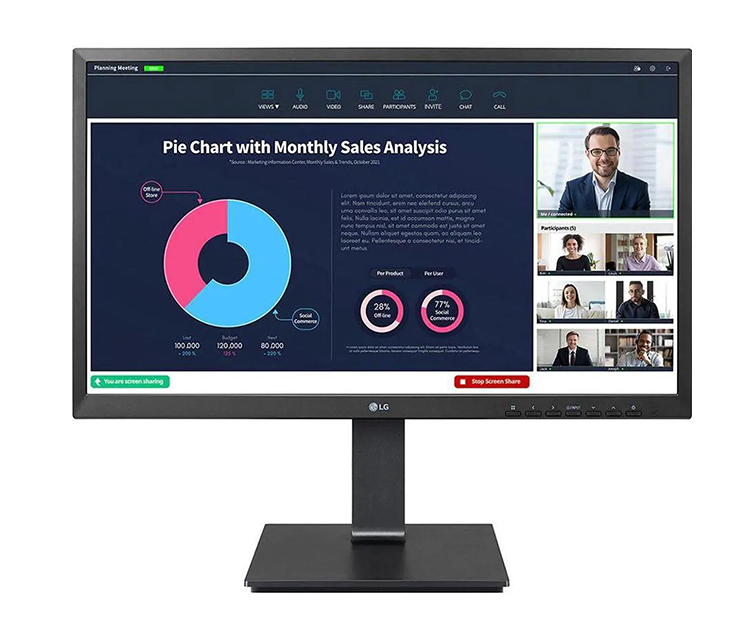 LG 24BP750C-B FHD IPS Monitor