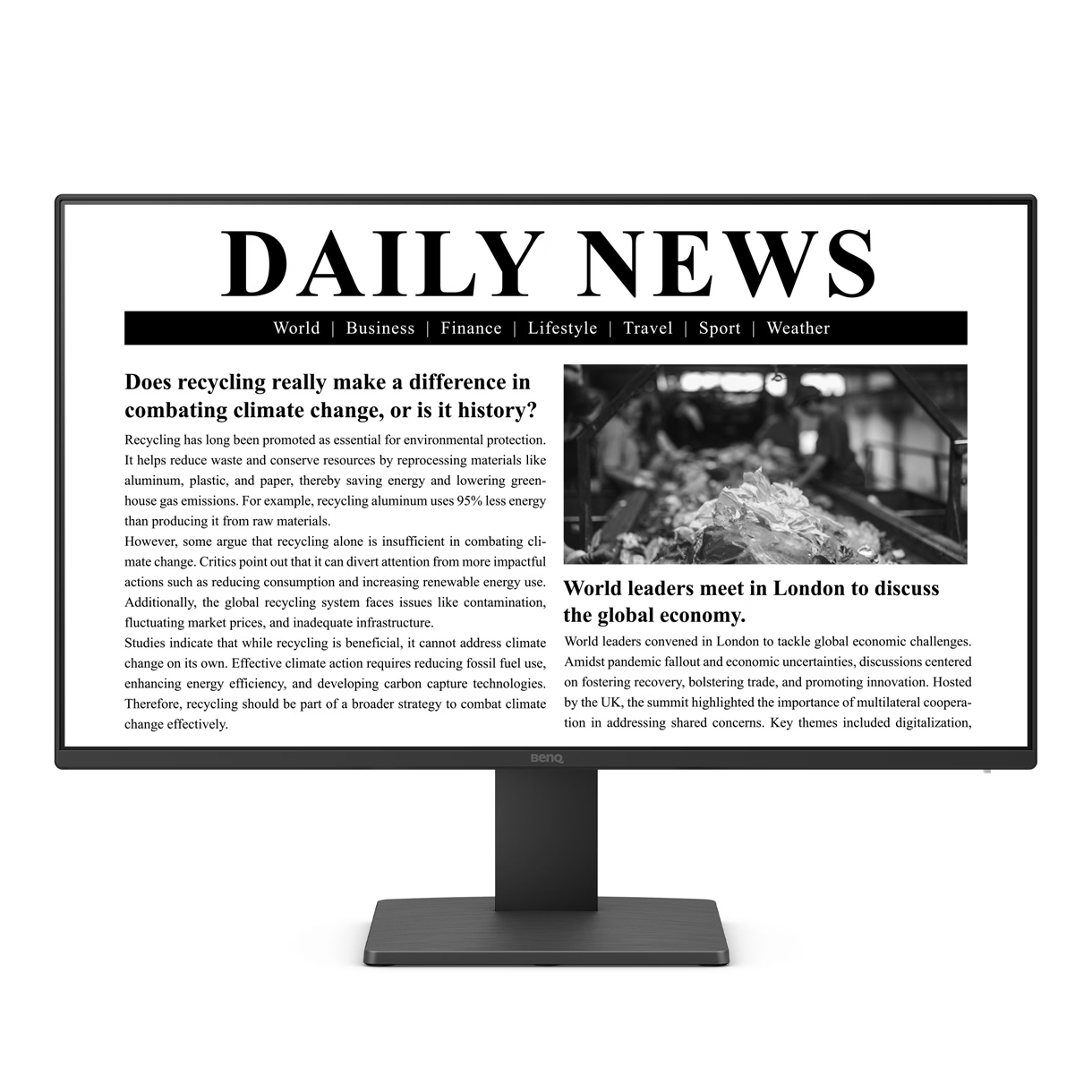 BenQ GW2791 Eye-Care Monitor