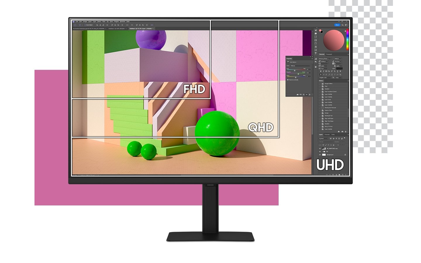 SAMSUNG ViewFinity S7 (S70D) High Resolution Monitor