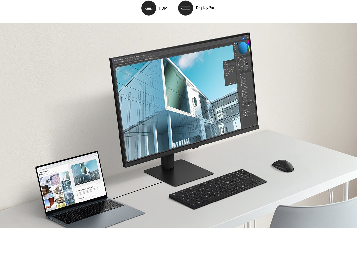 SAMSUNG ViewFinity S7 (S70D) High Resolution Monitor