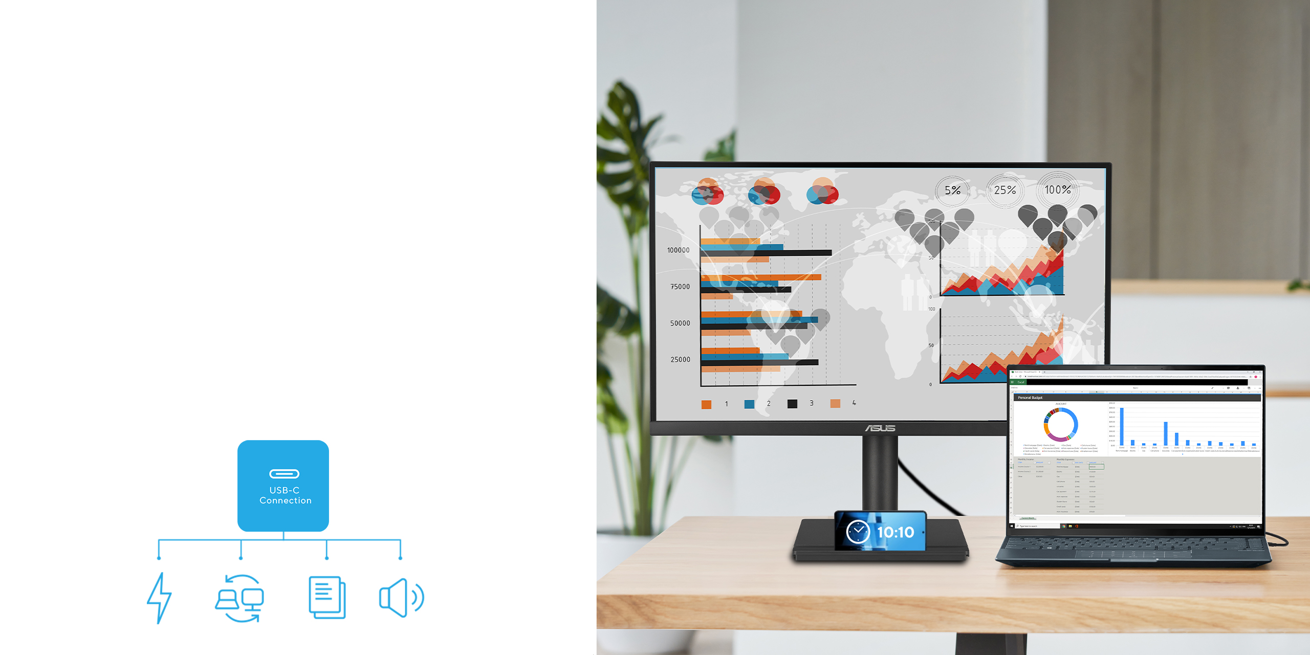ASUS VA27UCPS 4K Business Monitor