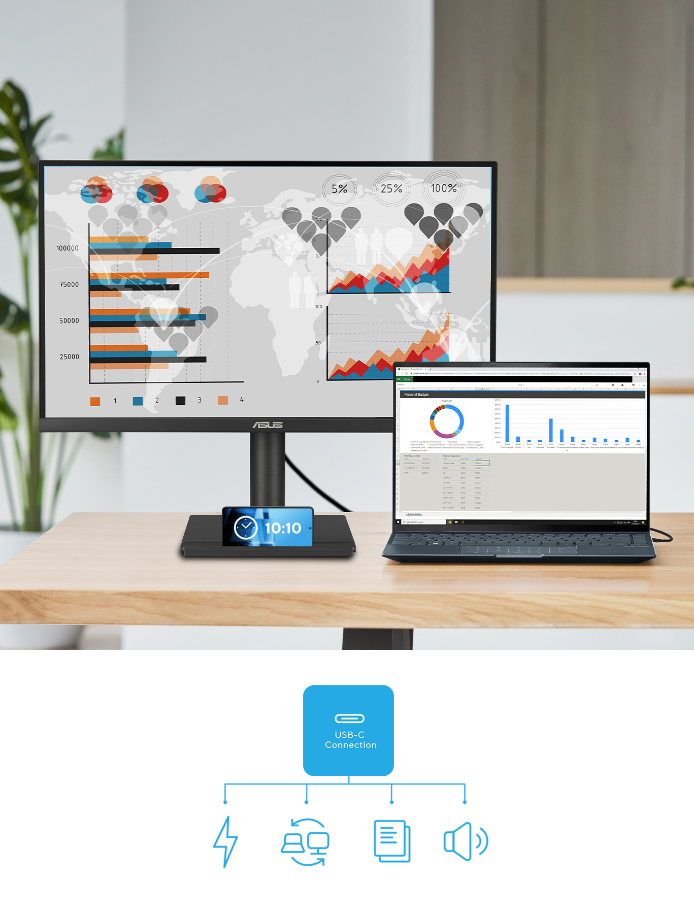 ASUS VA27UCPS 4K Business Monitor