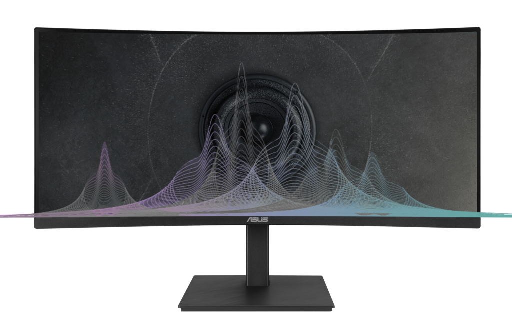 ASUS VA34VCPSR Curved USB-C Docking Monitor