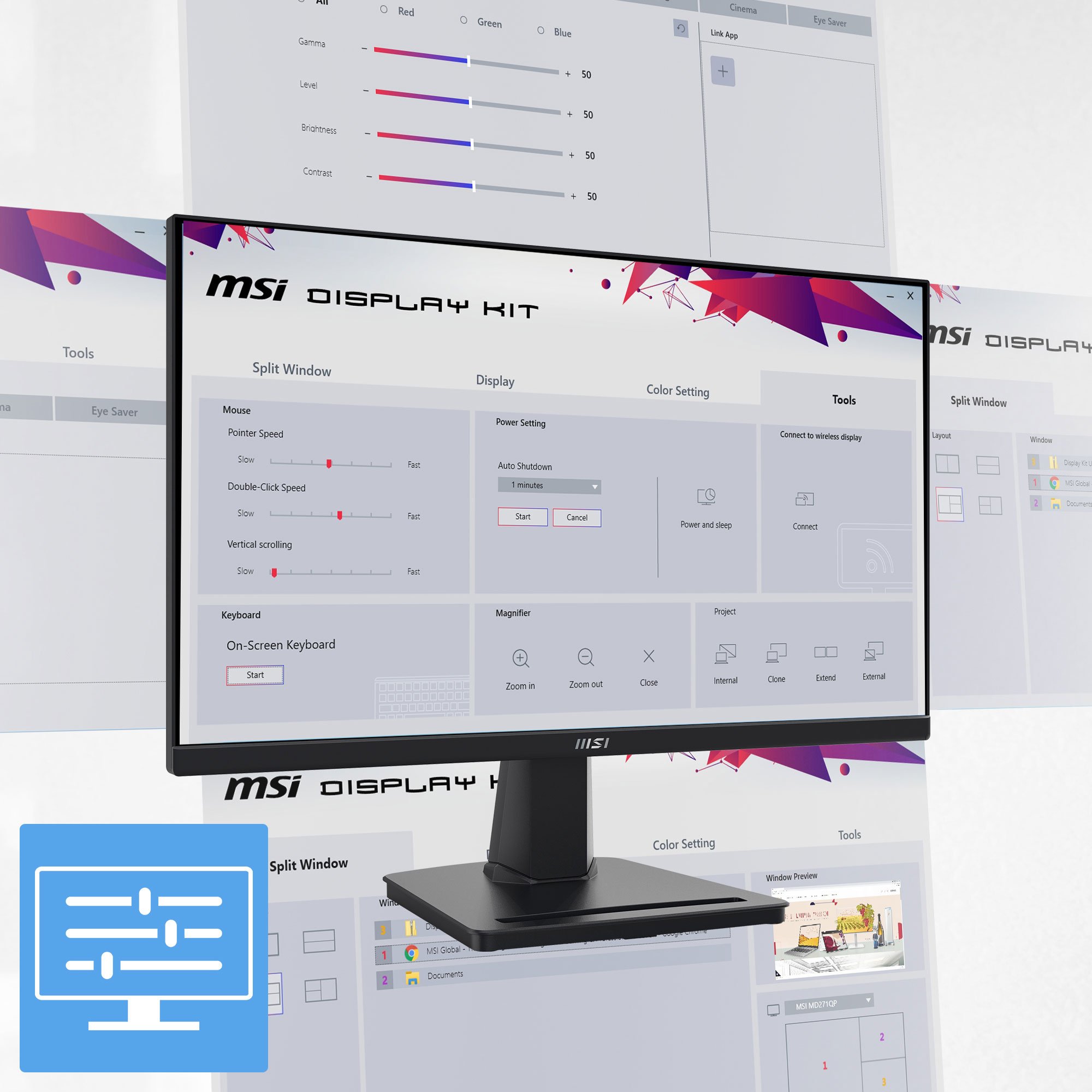 MSI PRO MP225 monitor