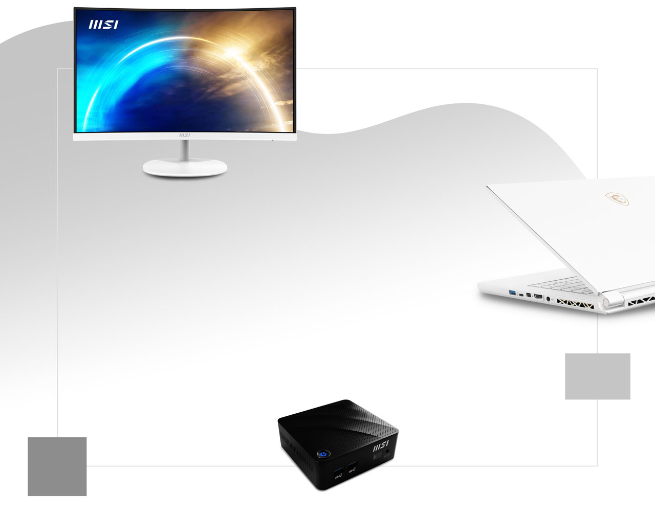 Монитор MSI PRO MP271CW 27" изогнутый VA FHD 75Hz 19 image