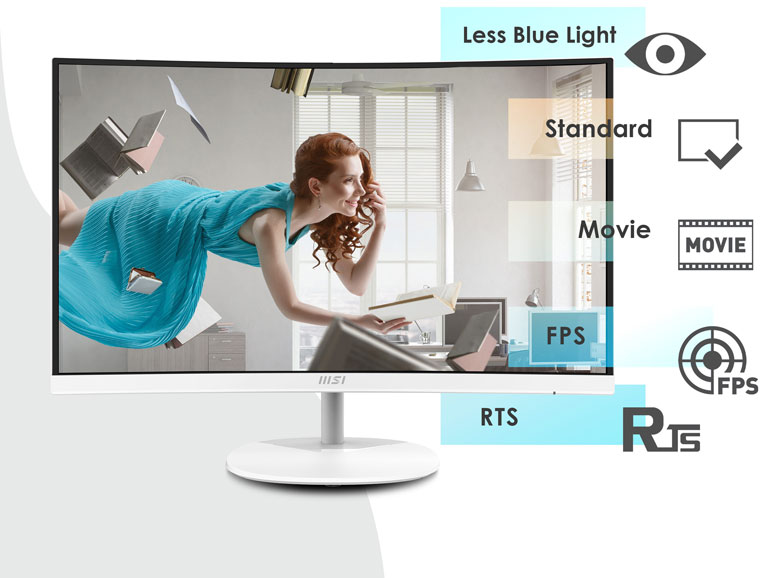 Монитор MSI PRO MP271CW 27" изогнутый VA FHD 75Hz 21 image