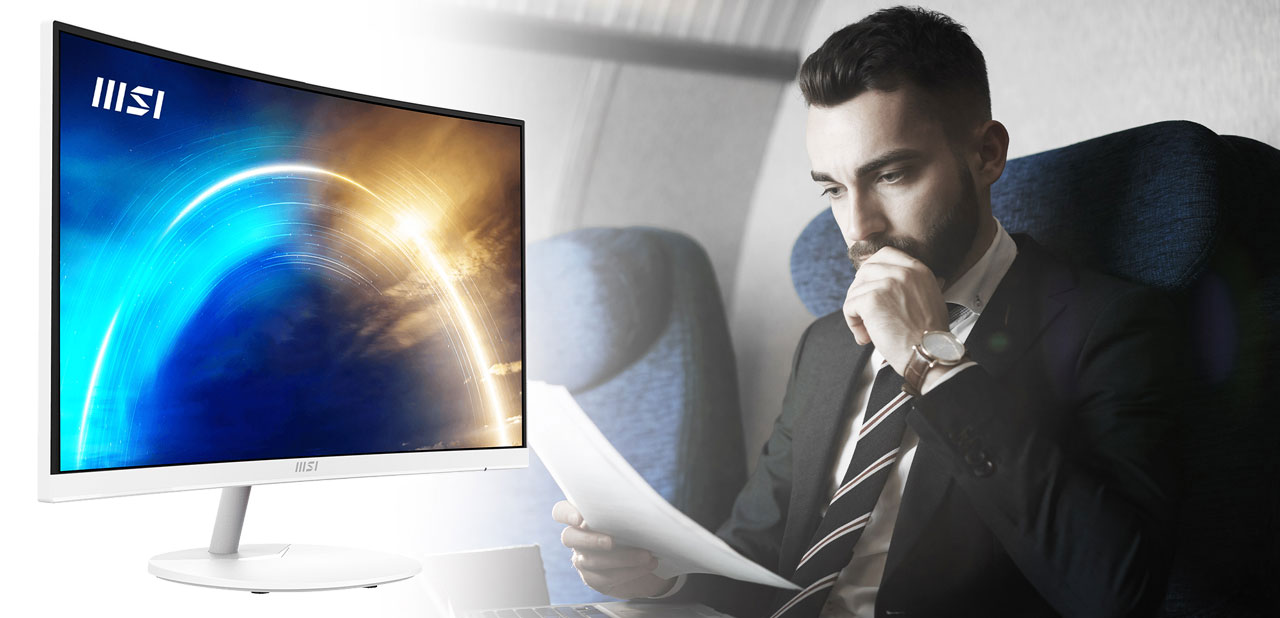 Монитор MSI PRO MP271CW 27" изогнутый VA FHD 75Hz 4 image